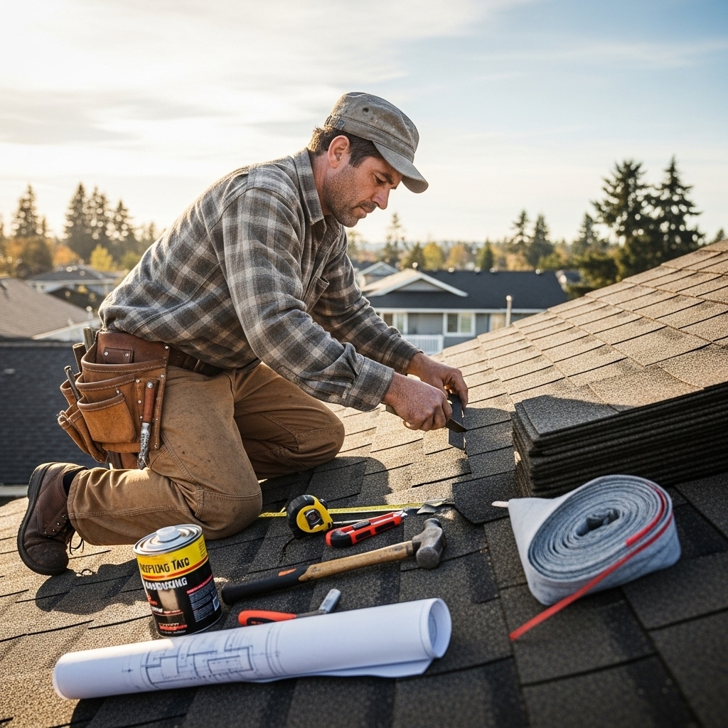 Bouwbedrijf kosten aftrekken: is dakreparatie en materiaal zakelijk?
