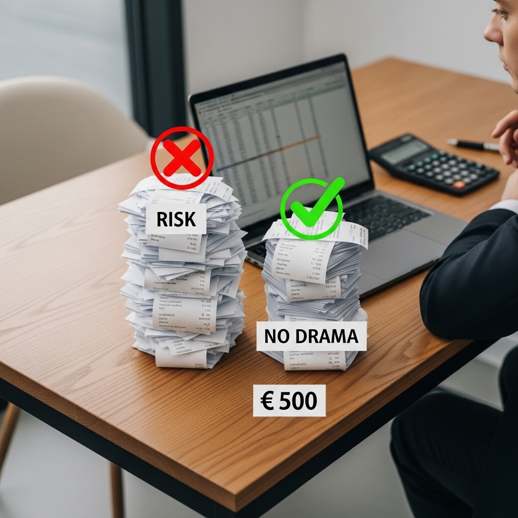 Zakelijke kosten onder €500: risico vs no-drama keuzes